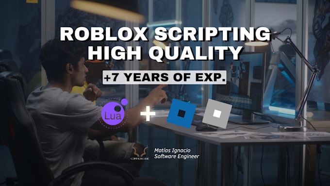 Be your roblox scripting lua expert on roblox studio by Mtt_harrison ...