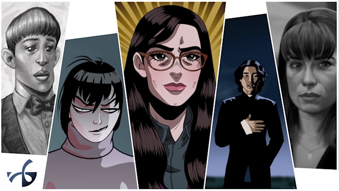 draw a portrait of a character