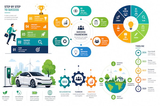 design custom medical healthcare and scientific infographics