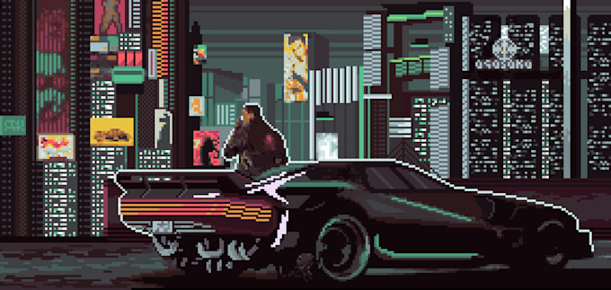 create pixel art animations and illustrations