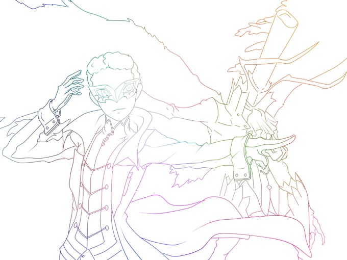 Draw lineart to you by Chimeram Fiverr