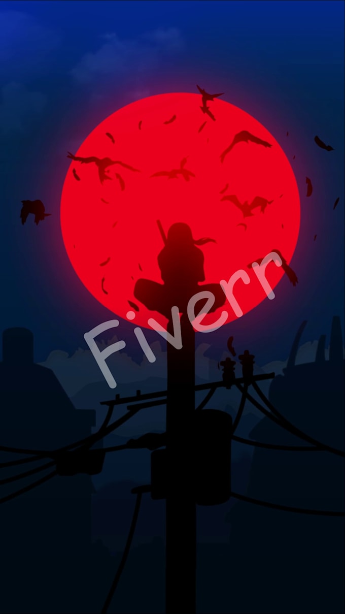 make a custom animated wallpaper of any character