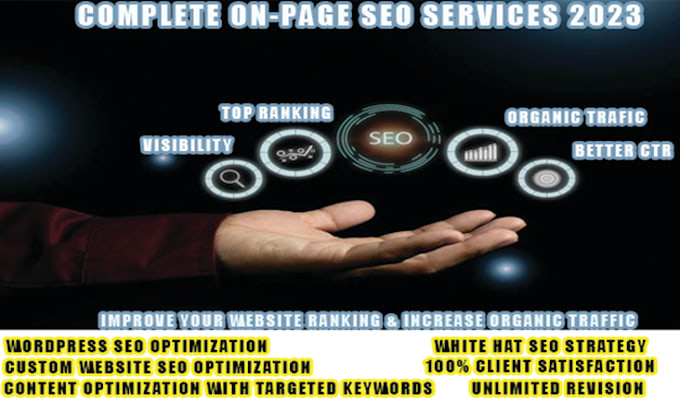 do complete 0npage SEO services with offpage along with social media management