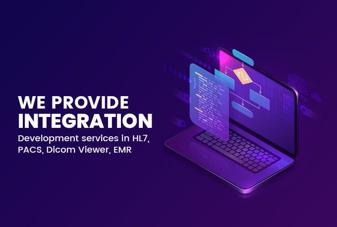 provide services in hl7, pacs,dicom viewer,emr