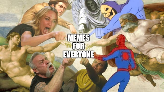 create funny memes and viral memes for your social media