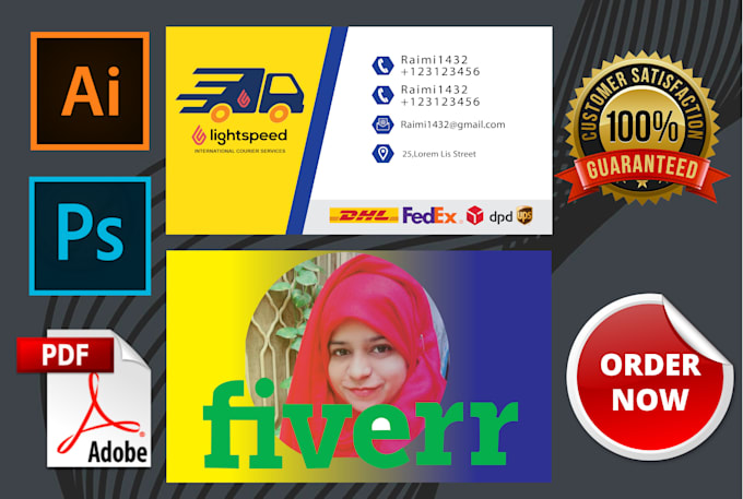 do deliver efficient business card design services