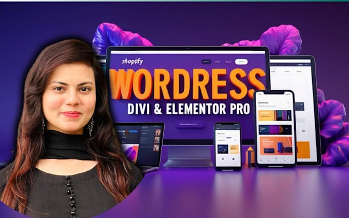 be your wordpress expert using divi and elementor pro