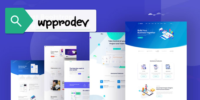 create digital marketing agency website