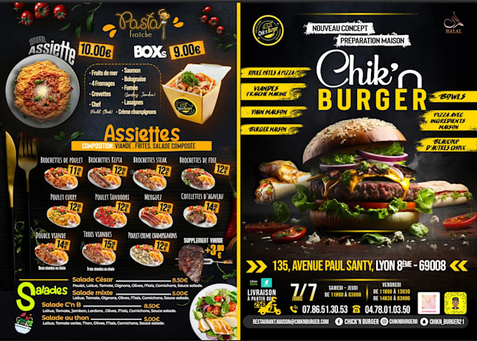 design pro animated menus boards