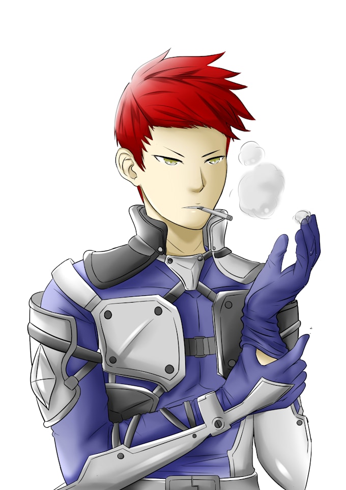 draw you a handsome man in anime style