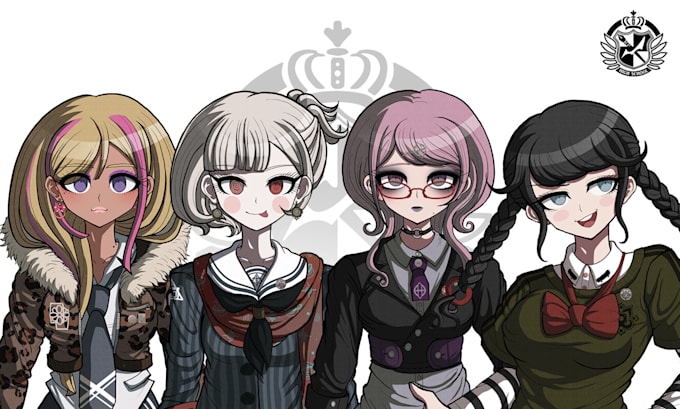 draw your danganronpa sprite
