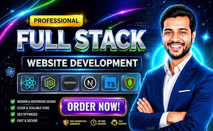 build website, website development, full stack developer, front end developer