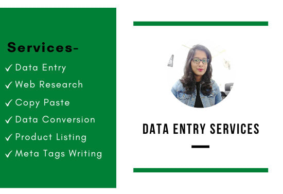 do all data entry work for you