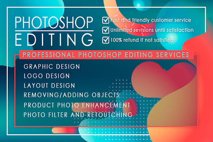 do logo design, layout design other photoshop works for you