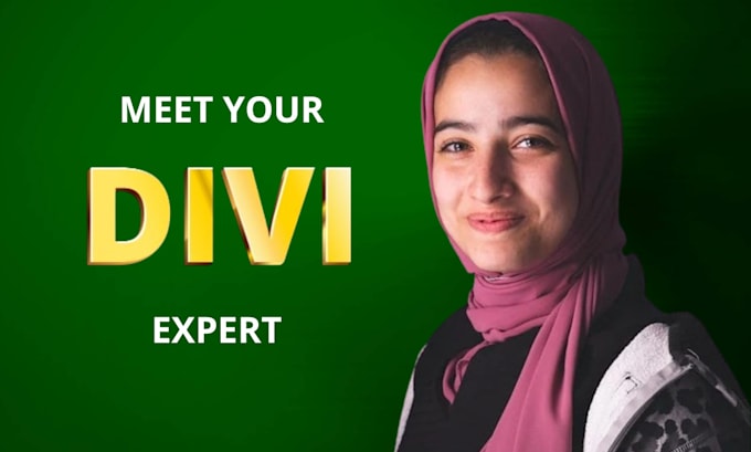 create a custom wordpress website with divi theme as a divi expert