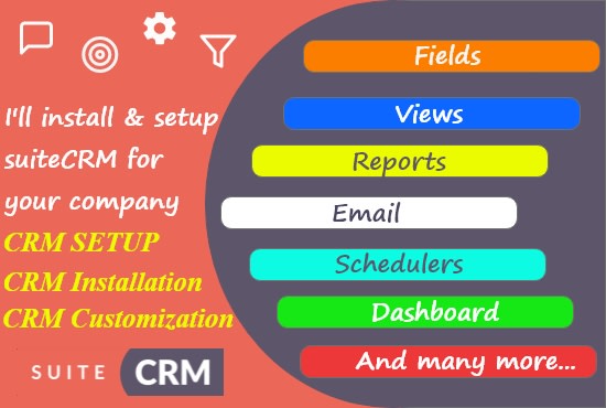install and setup suitecrm on your server