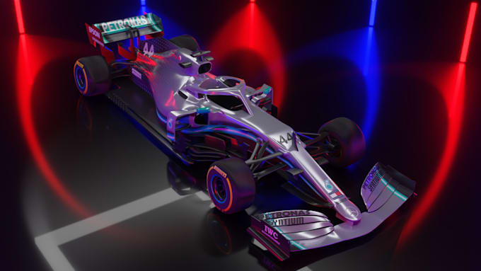 make high quality 3d models of cars