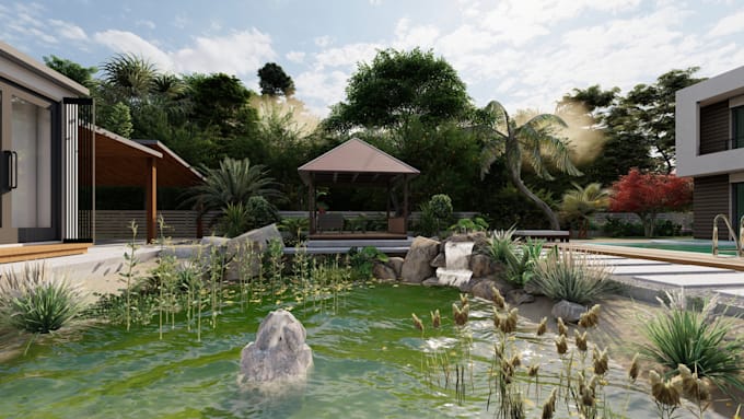 design your modern contemporary garden  backyard landscape