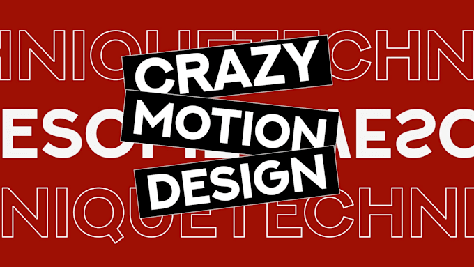 design unique logo animation and text animation