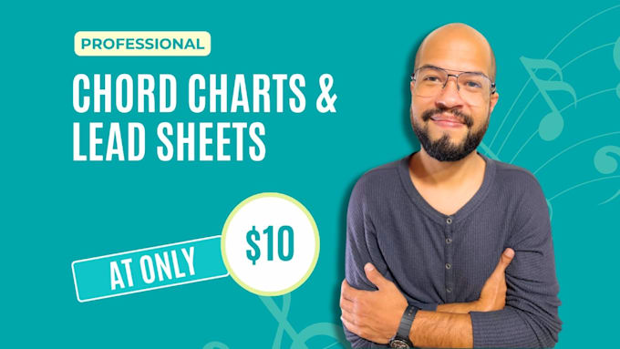 create a chord chart or lead sheet accurate, fast and easy to read