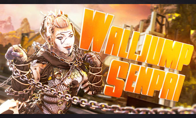 make 3d thumbnail for apex legends