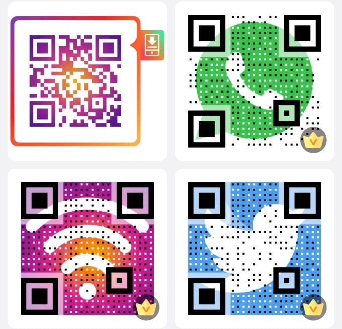 Make ultimate qr codes with your company or given logo by Stylixhamjad ...