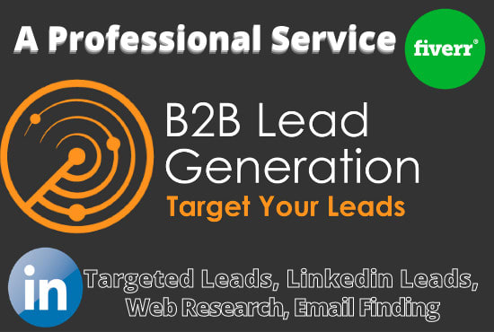 do targeted b2b lead generation from linkedin and any social media