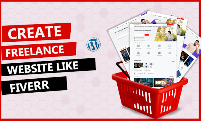 create freelance website like fiverr