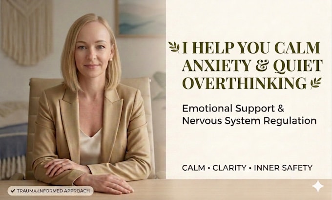 help you calm anxiety and quiet overthinking