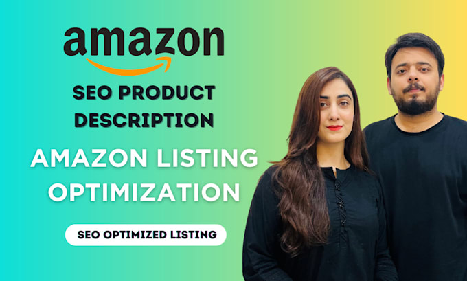 write amazon product listing description and SEO amazon listing optimization
