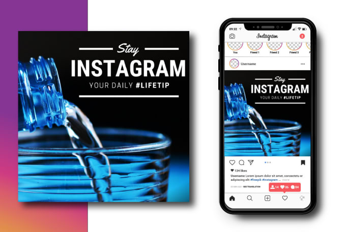 Design stunning ig posts, stories, and ads by E_studio | Fiverr