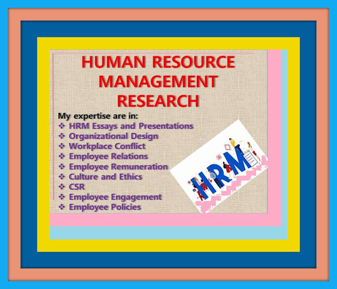 Complete your human resource management research by Pro_caleb | Fiverr