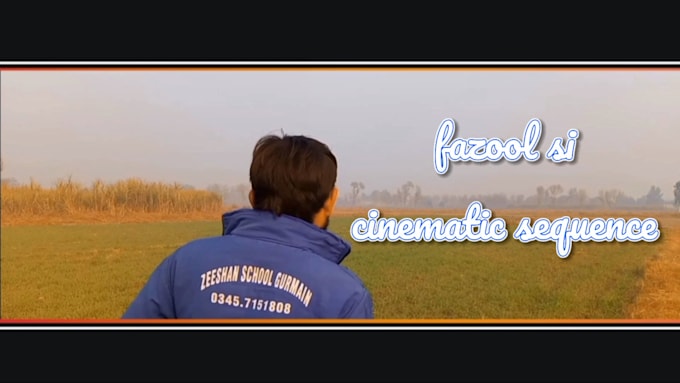 create amazing cinematic video editing professionally