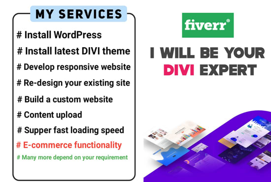 be your divi theme and divi builder expert
