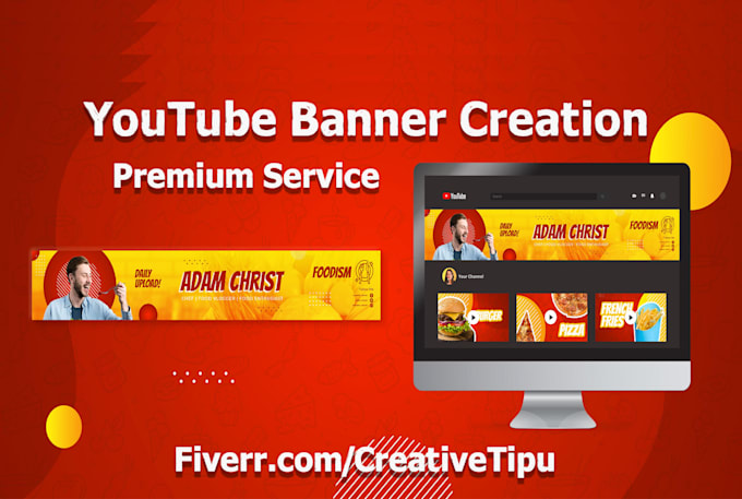 design youtube channel banner and thumbnail