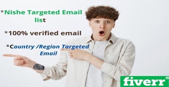 provide niche targeted bulk email list and email blast