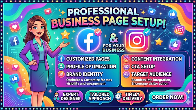 ai focus professionally develop facebook and instagram business pages