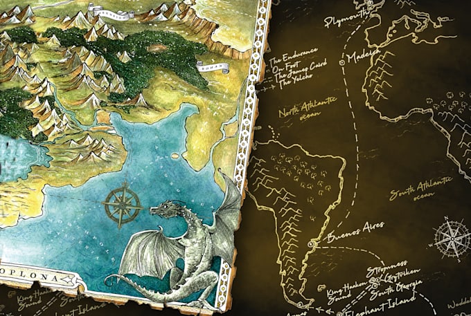 create an awesome fantasy map for you