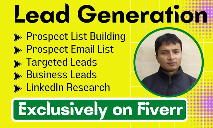 do b2b lead generation and build prospect email list