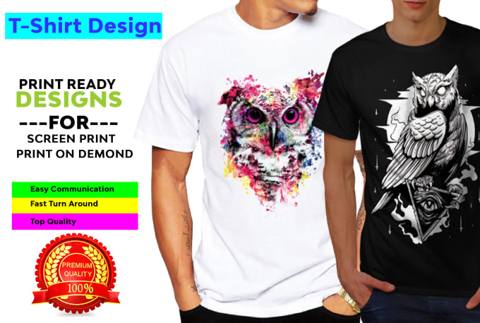 Do custom based graphic t shirt design and t shirt illustration by ...