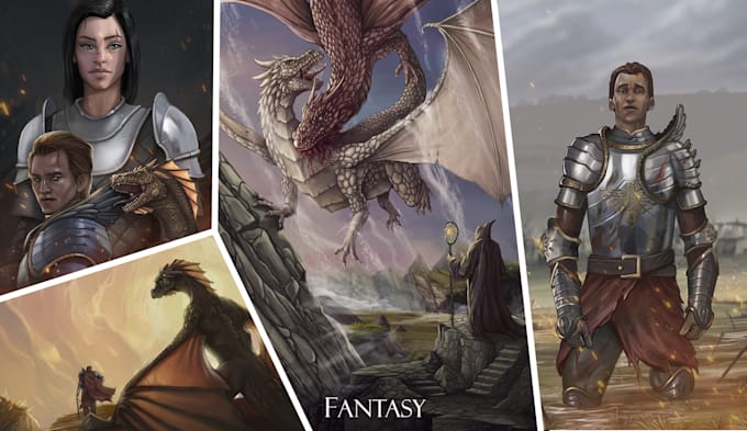 draw you an epic illustration