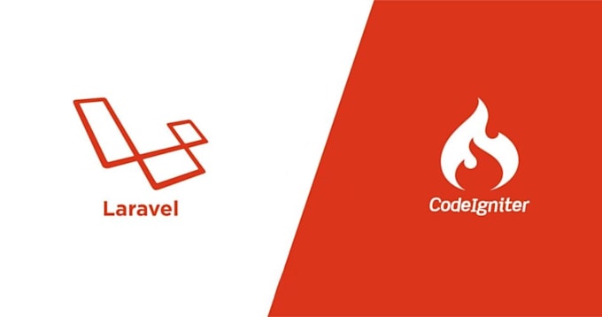 create websites on laravel, codeigniter, node js, react js