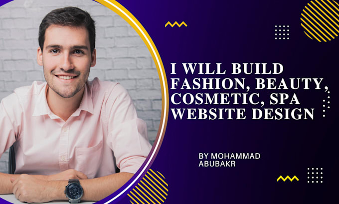 build fashion, beauty, cosmetic, spa website design