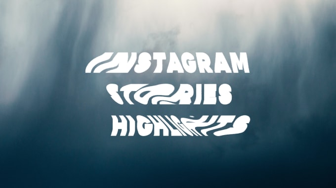 design your instagram stories highlights