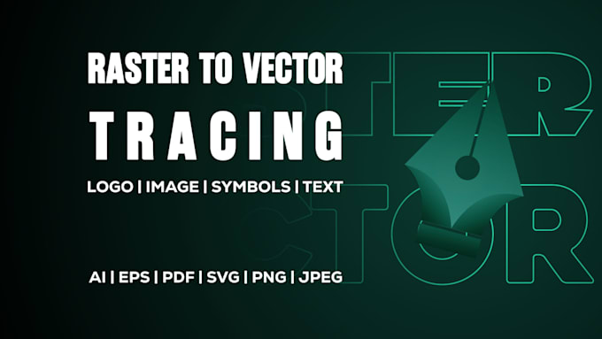 perfectly trace logo or image in vector