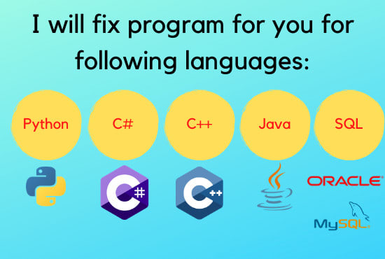 debug and code for you on c sharp, cpp javascript and python