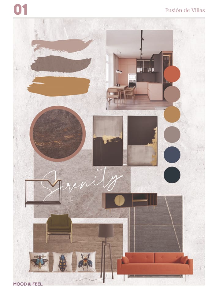 Create concept designs, moodboards and color palettes for you interior ...