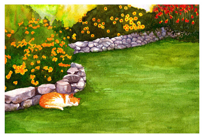 paint pet and animal watercolor portrait