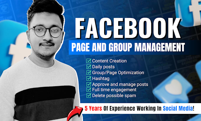 manage your facebook page and group professionally