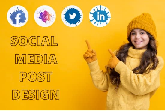 design social media posts for facebook and instagram